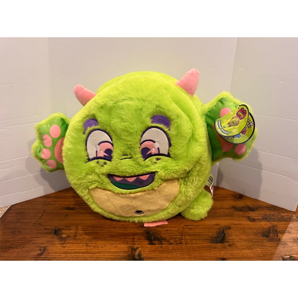 Scentco Fart Monsters Fizzler Swamp Biscuit Lemon Lime Scented Plush Toy READ